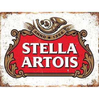 Plaque Stella en aluminium Rétro Vintage